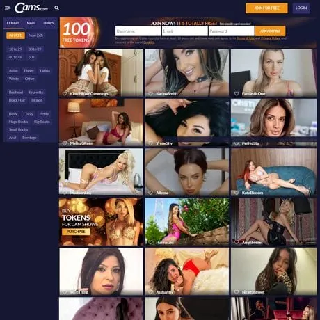 Cams.com: the pinnacle of live porn cams - X PornDude.