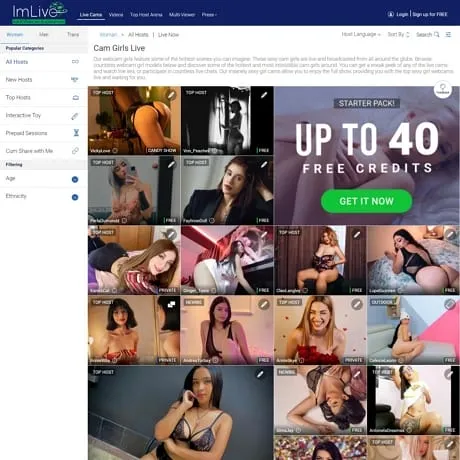 ImLive: The ultimate destination for adult content, live porn cams, and camgirl porn - X PornDude