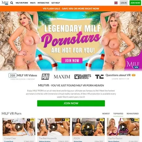 X Porn Dude's got the steamy deets on this busty VR cougar paradise overflowing with luscious MILFs!