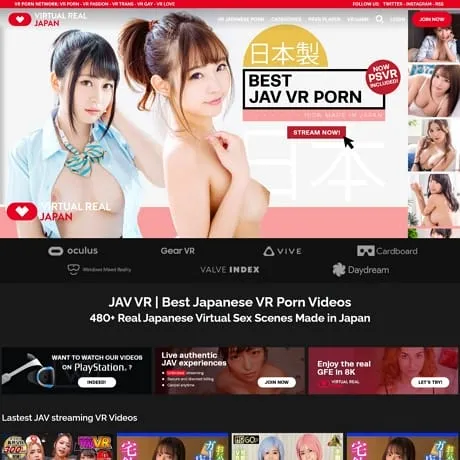 Let X Porn Dude guide you to VirtualRealJapan for uncensored JAV VR porn faps!