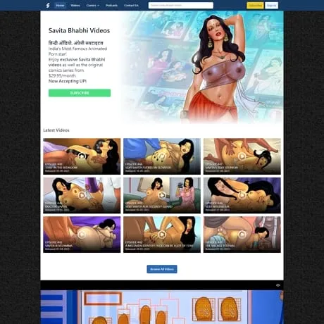 Savita Bhabhi Comics: India's Iconic Porn Comic Site - ThePornDude
